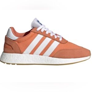 Orange (“Semi Coral Gum”) Adidas I-5923 Sneakers
